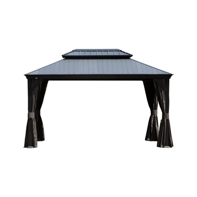 12'x16' Hardtop Gazebo with Resin Roof