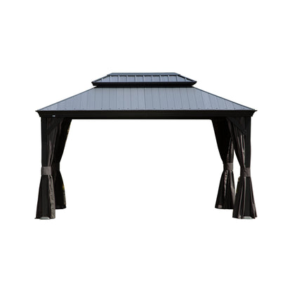 12'x16' Hardtop Gazebo with Resin Roof