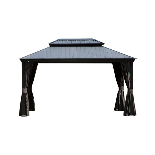 12'x16' Hardtop Gazebo with Resin Roof