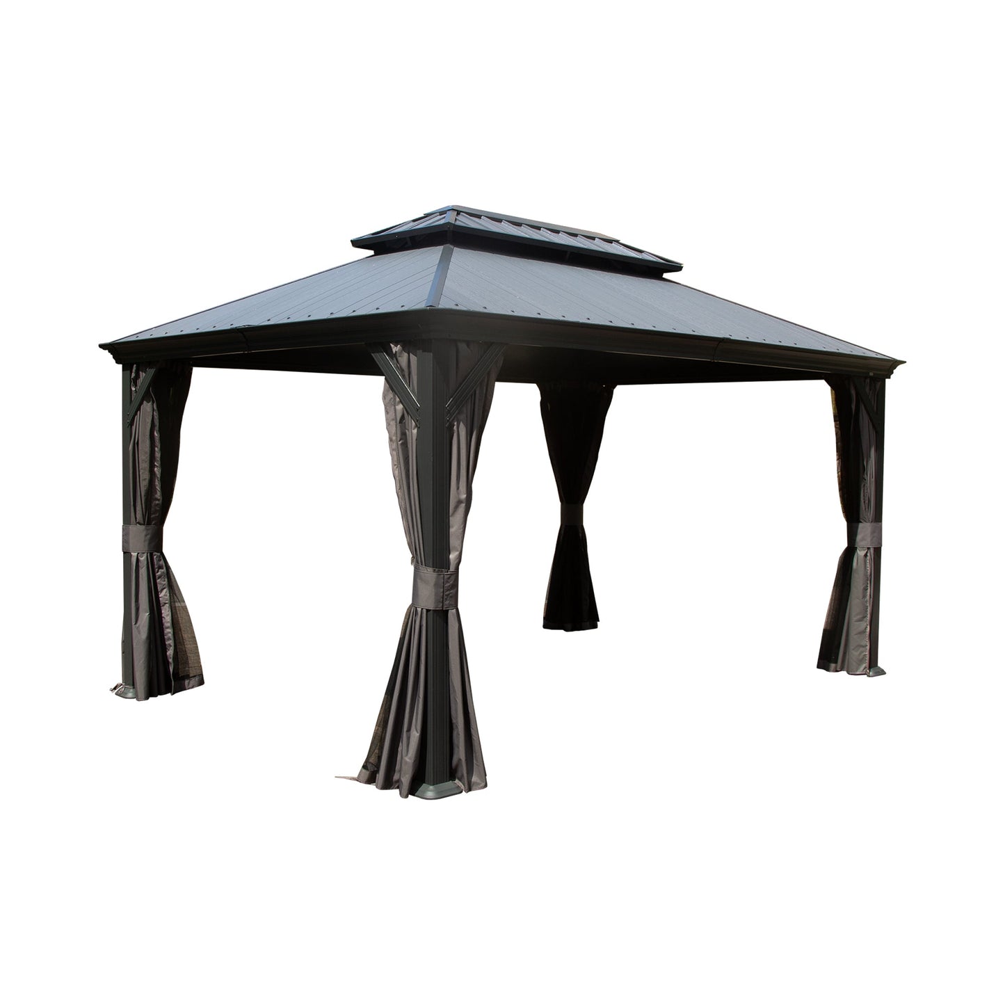 12'x16' Hardtop Gazebo with Resin Roof