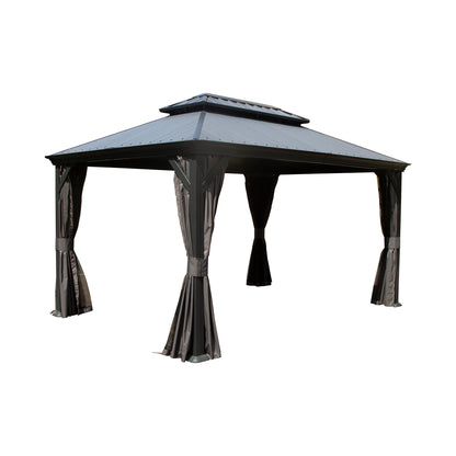 12'x16' Hardtop Gazebo with Resin Roof